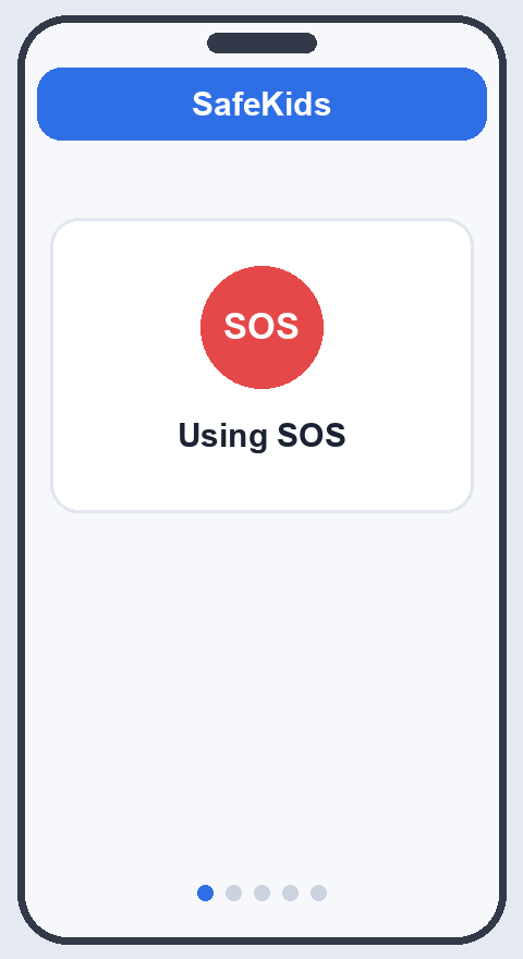 SOS button