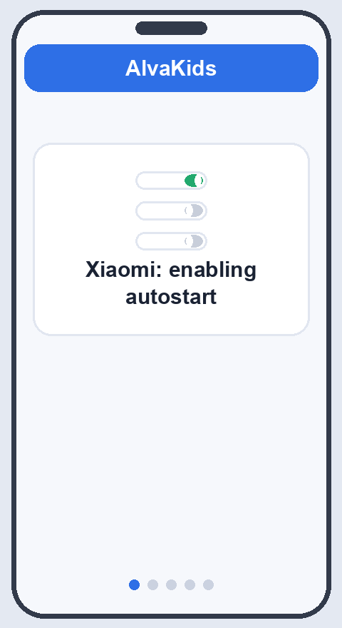 Xiaomi autostart